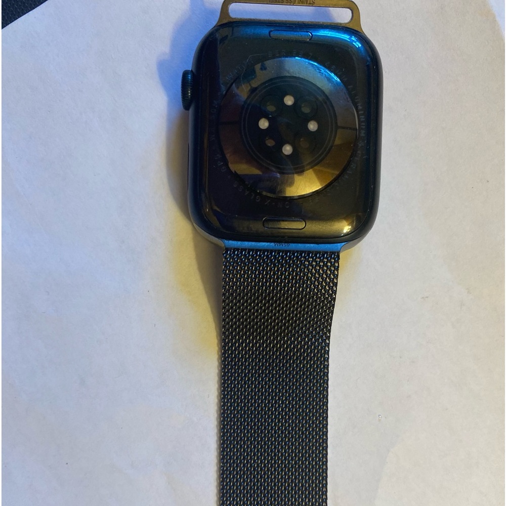 iCloud locked Apple Series 7 sapphire ION 45mm Aluminum read description LOCKED - Picture 3 of 5